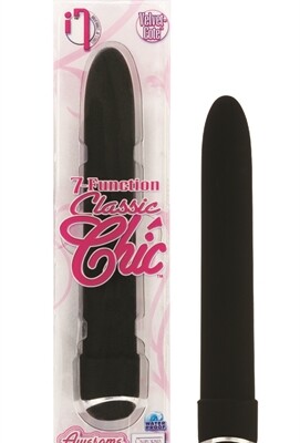 7 function classic chic 6 inches vibe black