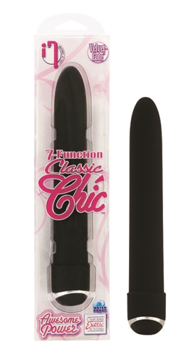 7 function classic chic 6 inches vibe black