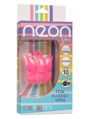 neon vibes the flutter vibe pink