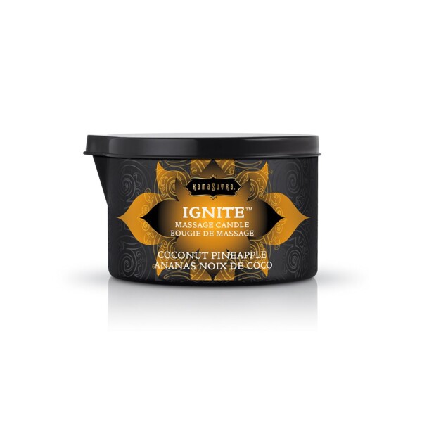ignite coconut pineapple massage candle 6 oz ignite coconut pineapple massage candle 6 oz