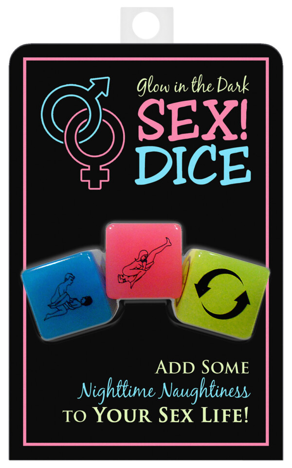 glow in the dark sex! dice