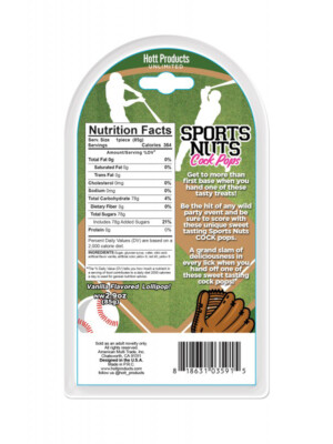 sports nuts cock pops baseballs vanilla lovers