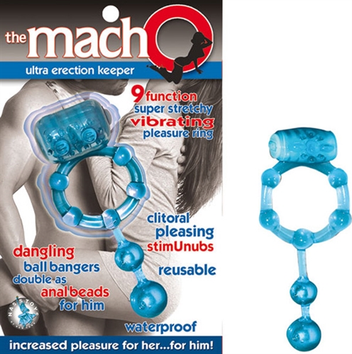 the macho ultra erection keeper blue the macho ultra erection keeper blue