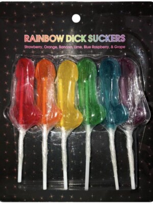rainbow dick suckers