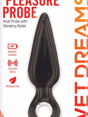 wet dreams mini pleasure probe black wet dreams mini pleasure probe black