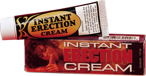 instant erection cream