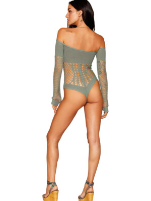 long sleeve teddy one size sage long sleeve teddy one size sage