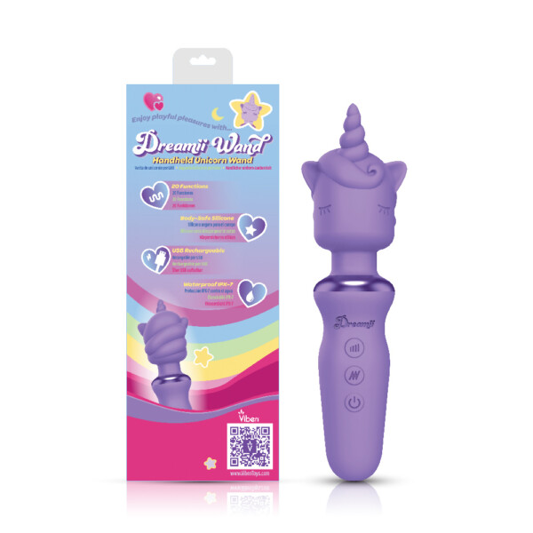 dreamii wand powerful unicorn wand lilac whirl