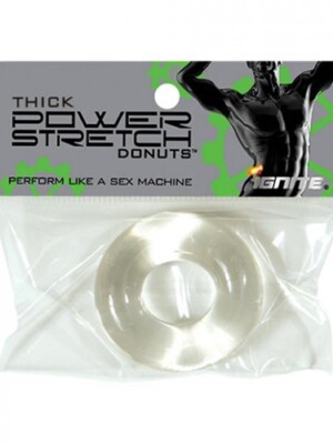 thick power stretch donuts clear