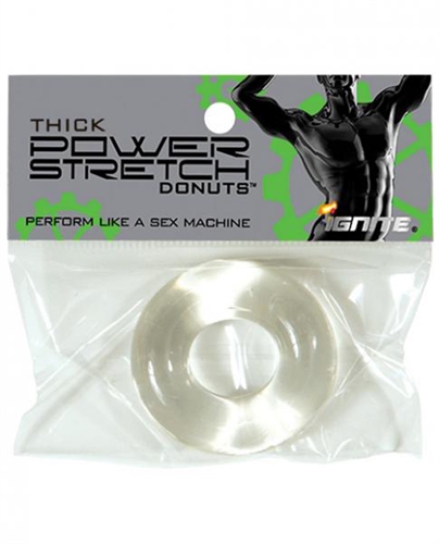 thick power stretch donuts clear