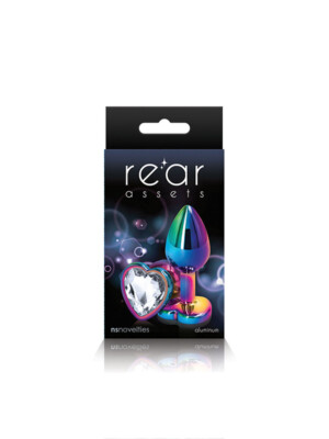 rear assets multicolor heart small clear