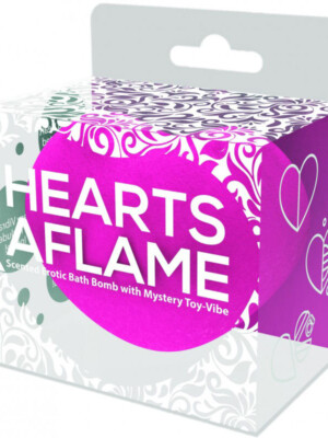 hearts aflame erotic lovers bath bomb