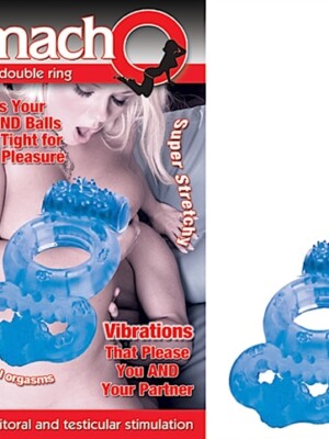 the macho double ring blue the macho double ring blue