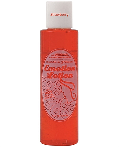 emotion lotion strawberry 4 fl. oz.