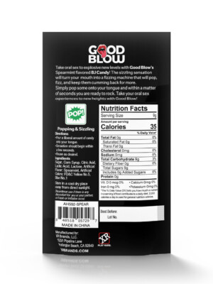 candy popping oral sex candy spearmint