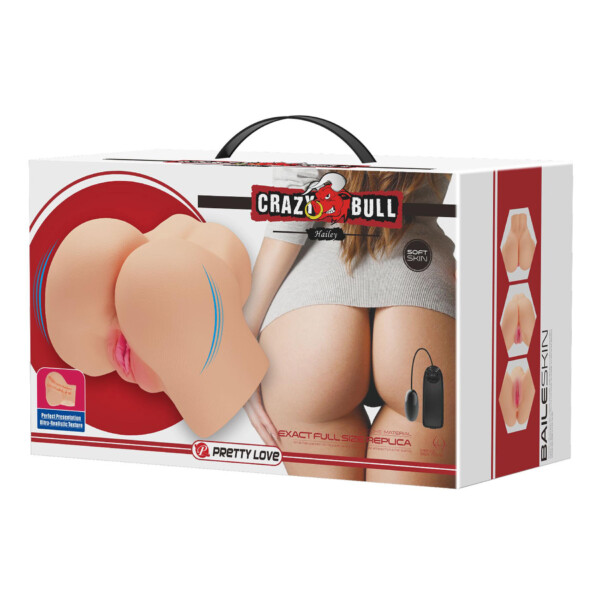 hailey realistic vagina and ass vibrator light hailey realistic vagina and ass vibrator light