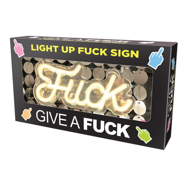 neon fuck light up sign