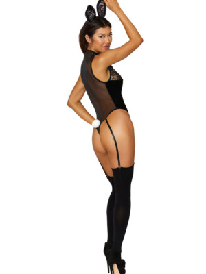 bunny vixen one size black