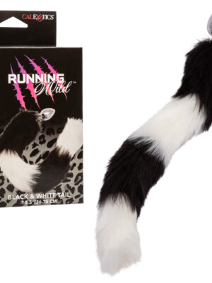 running wild tail black/white