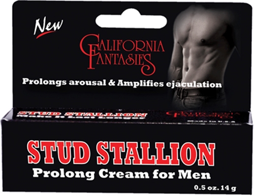 stud stallion prolong cream for men 0.5 oz. tube boxed