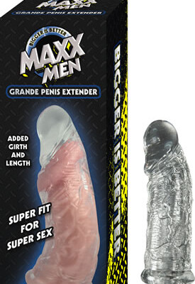 maxx men grande penis sleeve clear maxx men grande penis sleeve clear