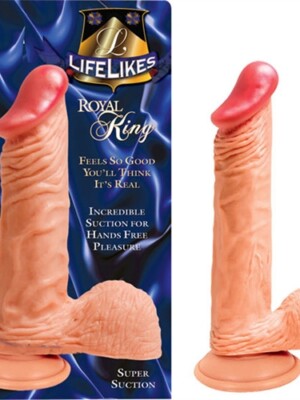 lifelike flesh royal king 9 inch