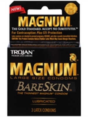 trojan magnum bareskin 3 pack