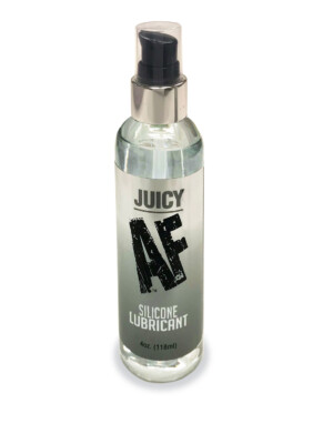 juicy af silicone lubricant 4 oz