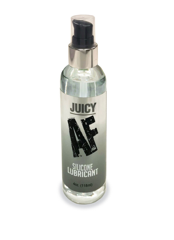 juicy af silicone lubricant 4 oz