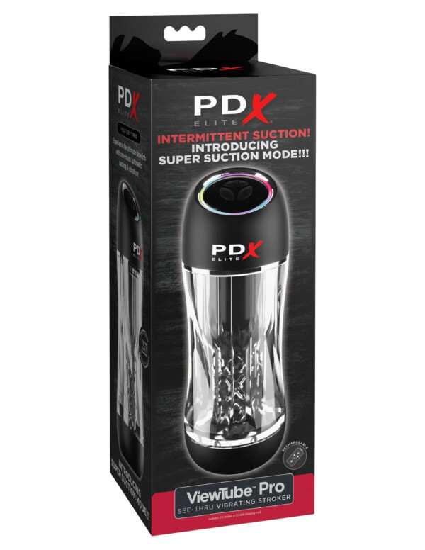 pdx elite viewtube pro black/clear