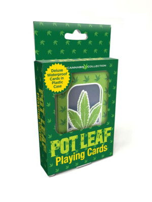pot leaf waterproof playing cards pot leaf waterproof playing cards