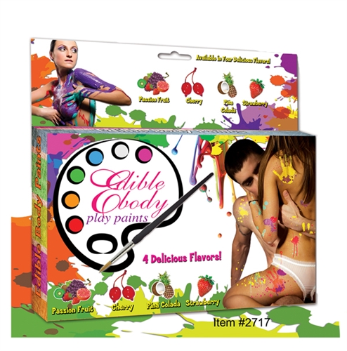 edible body play paints kit