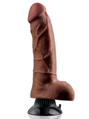 real feel deluxe no.5 8 inch brown