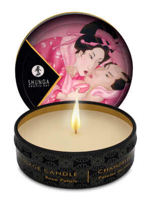 mini massage candle aphrodisia roses petals 1 fl. oz. mini massage candle aphrodisia roses petals 1 fl. oz.