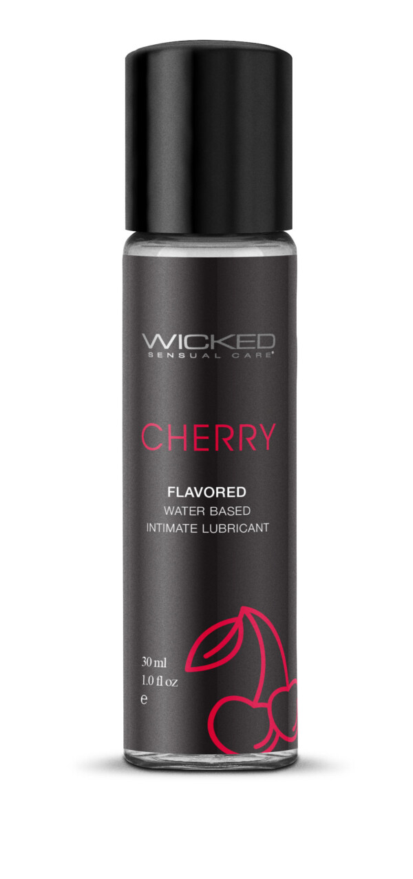 aqua cherry flavored water based intimate lubricant 1 fl. oz. aqua cherry flavored water based intimate lubricant 1 fl. oz.
