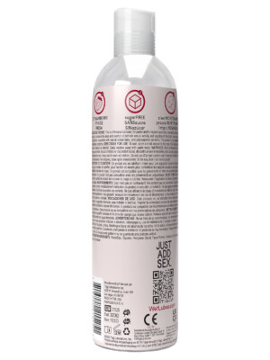 wet delicious oral play strawberry waterbased flavored lubricant 4 oz