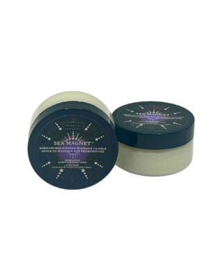 sex magnet blue lotus pheromone massage candle