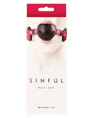 sinful ball gag pink sinful ball gag pink
