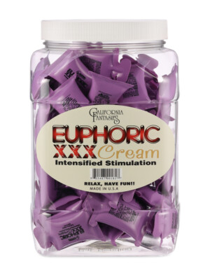 euphoric xxx cream 72 piece fishbowl 10 ml pillows