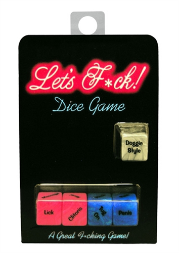 let's f*ck! dice game