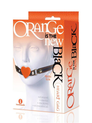 the 9's orange is the new black heart gag the 9's orange is the new black heart gag