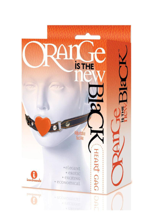 the 9's orange is the new black heart gag the 9's orange is the new black heart gag