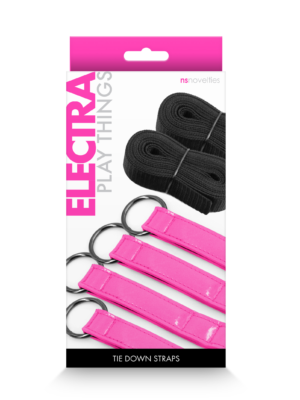 electra play things tie down straps pink