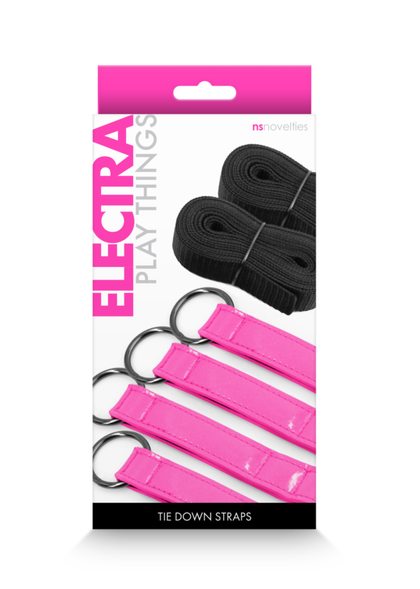 electra play things tie down straps pink