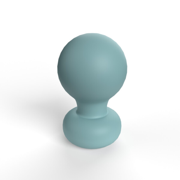 screaming o cuties palmy palm vibrator powder blue