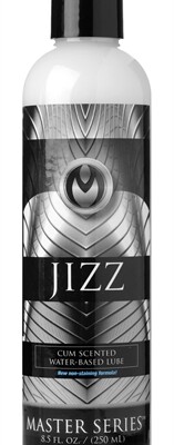 jizz cum scented water based lubricant 8.5 oz