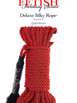 fetish fantasy series deluxe silky rope red