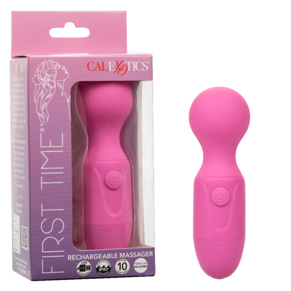 first time rechargeable massager pink first time rechargeable massager pink