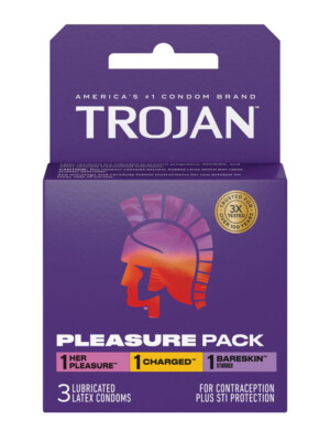 trojan pleasure pack 3 pack