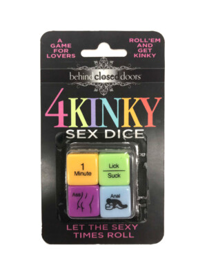 4 kinky sex dice